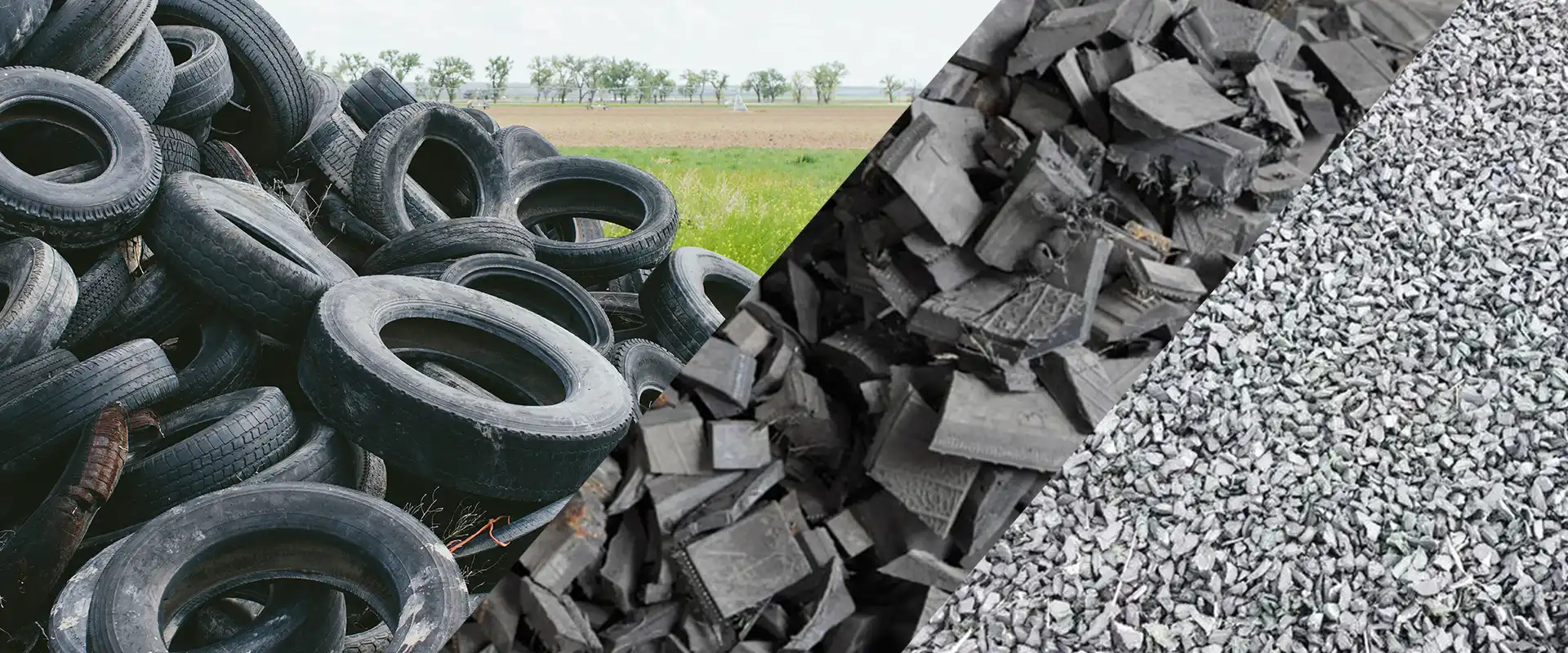 Rubber Tyre Waste Solutions Machine